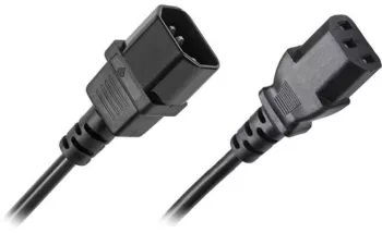Cablu alimentare PC-Monitor 0.5m IEC-C13 - IEC-C14 Cabletech KPO2770-0.5 