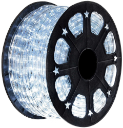 Instalatie Craciun 44 m 1056 Led-uri Furtun Luminos Alb rece Transformator Sectionabila 220 V Flippy 