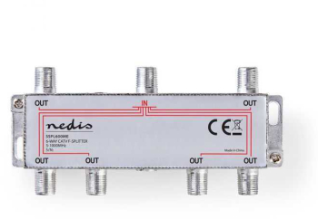 Splitter distribuitor semnal TV Nedis 6 cai 5-1000Mhz 10dB Max 