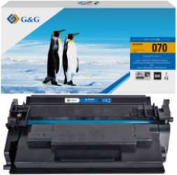 Toner Premium G&G 3K Canon 070 Black 5639C002 CRG-070 CRG070 pentru i SENSYS LBP 243dw 246dw MF 461dw 463dw 465dw 