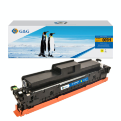 Toner Premium G&G 5.5K Canon 069H Yellow 5095C002 CRG-069HY CRG069HY pentru i SENSYS LBP 673Cdw MF 754Cdw 752Cdw 