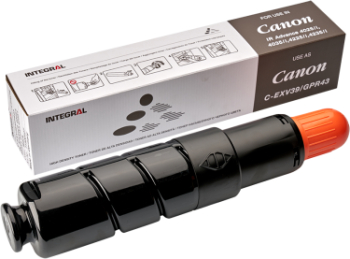 Toner Premium INTEGRAL 30.2K Canon EXV 39 Black 4792B002 C-EXV39 CEXV39 pentru imageRUNNER iR ADVANCE 4025i 4035i 4225i 4235i 