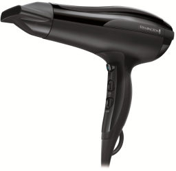 Uscator de par Remington D5210 2200W 2 viteze 3 setari de temperatura Ionizare Cool shot Negru 