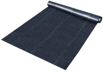 Folie antiburuieni polipropilena tesuta neagra Latime 1.8 m Lungime 76.2 m 120 g/m 