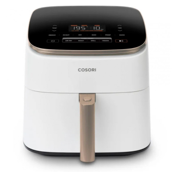 Friteuza cu aer cald Cosori TurboBlaze CAF-DC602 1725 W 6L 30-230C 1.8Kg 9 programe Timer Tine cald Alb