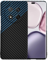 Husa pentru Honor Magic7 Lite / X9c - Techsuit Carbonite FiberShell - Blue Pulse 