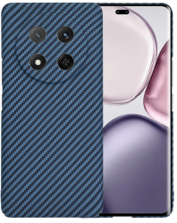 Husa pentru Honor Magic7 Lite / X9c - Techsuit Carbonite FiberShell - Cyan 