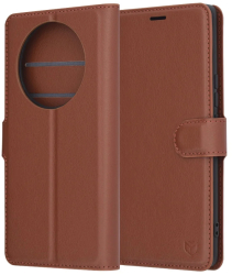 Husa pentru Honor Magic7 Lite / X9c - Techsuit Leather Folio - Brown 