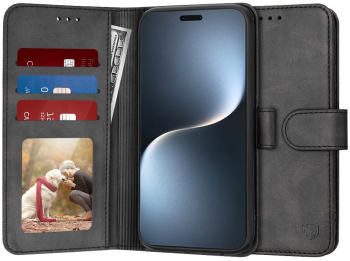 Husa pentru Honor Magic7 Pro - Techsuit Diary Book - Black 