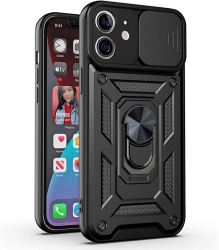 Husa pentru iPhone 12 mini - Techsuit CamShield Series - Black 