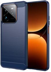 Husa pentru Realme GT 7 Pro - Techsuit Carbon Silicone - Blue 
