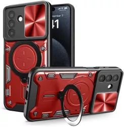 Husa pentru Samsung Galaxy A26 5G - Techsuit CamGuard Pro - Red 