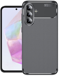 Husa pentru Samsung Galaxy A36 5G - Techsuit CarbonFiber - Black 