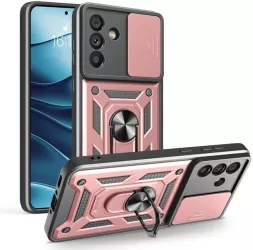 Husa pentru Samsung Galaxy A56 5G - Techsuit CamShield Series - Rose Gold 