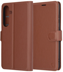 Husa pentru Samsung Galaxy S25 Plus - Techsuit Leather Folio - Brown 