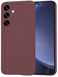 Husa pentru Samsung Galaxy S25 Plus - Techsuit SoftFlex - Plum Red 