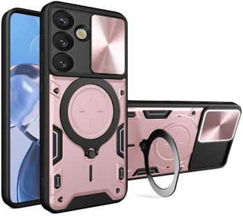 Husa pentru Samsung Galaxy S25 - Techsuit CamGuard Pro - Rose Gold 
