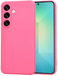 Husa pentru Samsung Galaxy S25 - Techsuit SoftFlex - Hot Pink 