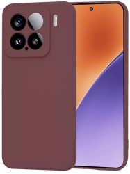 Husa pentru Xiaomi 15 - Techsuit SoftFlex - Plum Red 