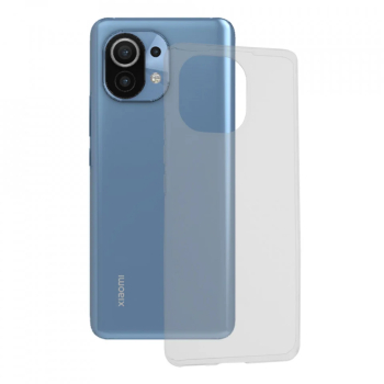 Husa pentru Xiaomi Mi 11 Lite / Mi 11 Lite 5G / 11 Lite 5G NE - Techsuit Clear Silicone - Transparent 