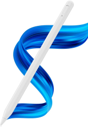 Stylus Pen pentru Tableta Bluetooth Type-C 125mAh - Techsuit AC10SH - Lily White 