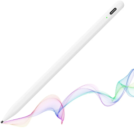 Stylus Pen pentru Tableta Bluetooth Type-C 130mAh 5V 0.2A - Techsuit A580S - White 