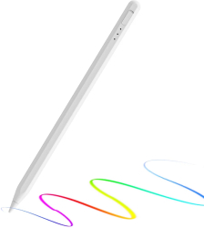 Stylus Pen pentru Tableta Type-C Palm Rejection Tilt Sensitivity Side Adsorption 125mAh - Techsuit AX10-T - White 
