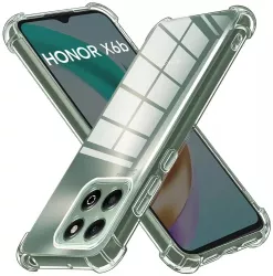 Husa pentru Honor X6b - Techsuit Shockproof Clear Silicone - Clear 