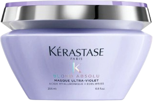 Masca de par hidratanta pentru neutralizarea nuantelor de galben Kerastase Blond Absolu 200 ml 