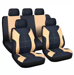 Set huse scaun auto ieftine Universale 9 piese model ELEGANCE 
