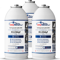 Kit de reumplere A/C 3xR1234yf EasyKlima 