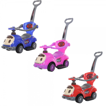 Masinuta 3 in 1 pentru copii cu claxon muzical 