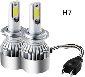 Set becuri LED auto C6 h7 48 w/bec 6000k Amazone Tech 