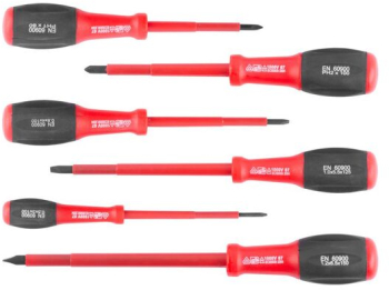 Surubelnite electrician 6 bucati 1000 V Strend Pro 