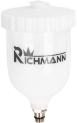 Vas plastic rezerva pentru pistol vopsit C0857 0.6 L Richmann&nbsp 