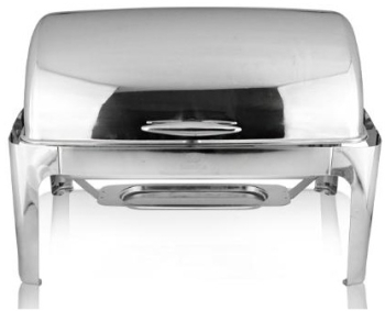 Chafing dish inox cu 1 tava GN 1/1 13 litri capac rolltop