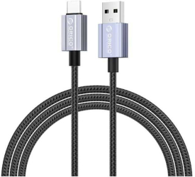 Cablu USB Type A - USB Type C 1.5m 66W 6A negru Orico GQA66-15-BK 