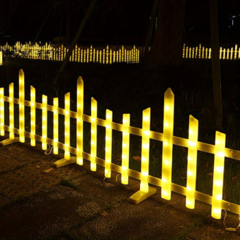 Gard decorativ 3m 160LED alb cald interconectabil 