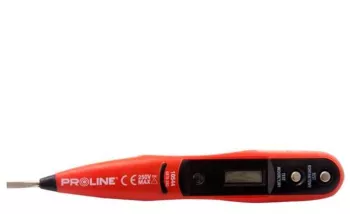 Indicator tester de tensiune cu ecran LCD 12-36-55-110-220V 160mm Proline 10544