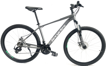 Bicicleta MTB 29 BR Tornado cadru Aluminiu 21 viteze cu Shimano Gri 