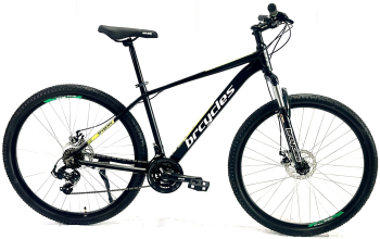 Bicicleta MTB 29inch BR Tornado cadru Aluminiu 21 viteze cu Shimano Negru 