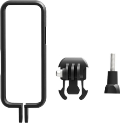 Cadru de protectie Surewo pentru camera Insta 360 X3 cu 2 sisteme de prindere cold shoe culoarea negru 