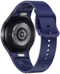 Curea din silicon 20 mm marca THD pentru Galaxy Watch6/Classic Galaxy Watch5/Pro culoarea albastru inchis 