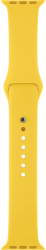 Curea galbena silicon pentru Apple Watch 42/44/45 mm marimea S/M seriile 1 2 3 4 5 6 7 8 