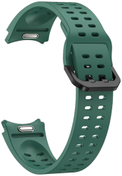 Curea marca THD compatibila Galaxy Watch6/Classic Galaxy Watch5/Pro modelul sport cu orificii culoarea verde 