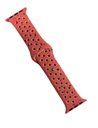 Curea sport THD tip Nike Magic Ember compatibila Apple Watch 41 mm seria 9 Apple Watch SE 40 mm portocaliu
