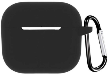 Husa din silicon marca THD pentru castile wireless Apple Airpods 3 culoarea negru