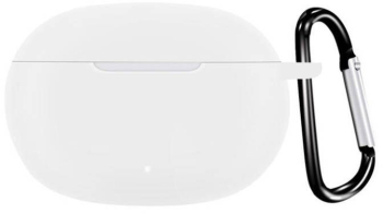 Husa din silicon marca THD pentru protectia castilor Beats Studio Buds by Dr. Dre culoarea alba 
