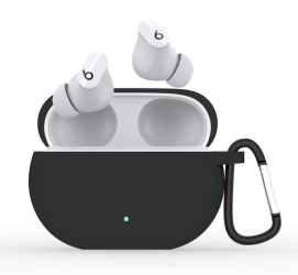 Husa din silicon marca THD pentru protectia castilor Beats Studio Buds+ by Dr. Dre culoarea negru 