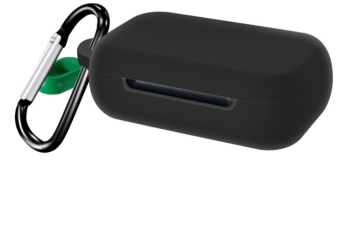 Husa din silicon marca THD pentru protectia castilor Skullcandy Dime culoarea negru 